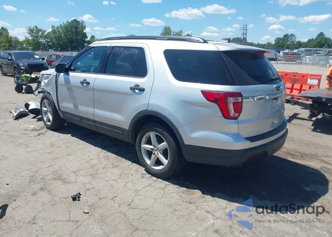 2018 Ford Explorer из США, поврежденный, VIN 1FM5K7B80JGB85814
